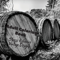 Adult Coloring Book: Stress Relieving Vintage Designs 3831729573 Book Cover