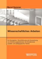 Wissenschaftliches Arbeiten B0010LXIO8 Book Cover