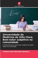 Universidade de Medicina de Villa Clara. Bem-estar subjetivo na comunidade (Portuguese Edition) 6206955923 Book Cover