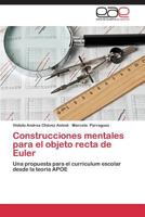 Construcciones mentales para el objeto recta de Euler 3844342869 Book Cover