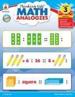 Thinking Kids’™ Math Analogies, Grade 3 1936024195 Book Cover