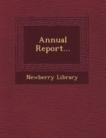 Annual Report... 1249608910 Book Cover