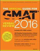 The Official Guide for GMAT Verbal Review 2016 with Online Question Bank and Exclusive Video 1119042542 Book Cover