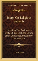 Essays on Religious Subjects 1430452358 Book Cover