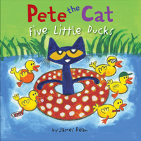 Pete the Cat: Five Little Ducks 0062404482 Book Cover