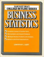 Business Statistics (Books for Professionals) 0156015536 Book Cover