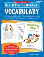 Read  Practice Mini-Books: Vocabulary: 10 Interactive Mini-Books That Help Students Build and Expand Their Vocabulary-Independently! 0439453402 Book Cover