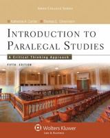 Introduction to Law for Paralegals: A Critical Thinking Approach [With Free Web Access]