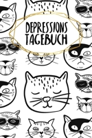 Depressionstagebuch: Mental Health Journal | Lebenshilfe | 120 Seiten | A5 | Selbstliebe wiederfinden | Ausfüllbuch für alle die ihre Depression ... | Motiv: Coole Katzen (German Edition) 1659348870 Book Cover