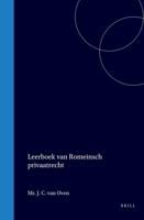 Leerboek van Romeinsch privaatrecht (Dutch Edition) 9004561595 Book Cover