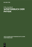 Wörterbuch Der Physik 3112409353 Book Cover