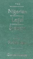 The Nigerian Legal System: Public Law 0820471259 Book Cover