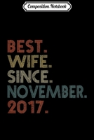 Composition Notebook: Womens 10th Wedding Anniversary Gift Wife Since 2009 Christmas Gift Journal/Notebook Blank Lined Ruled 6x9 100 Pages 1673662927 Book Cover