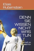 Denn Sie Wissen Nicht Was Sie Tun: Die Gesellschaft im Kreuzverhör 1695111117 Book Cover