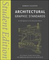 Architectural Graphic Standards Student Edition: An Abridgement of the 9th Edition 0471620602 Book Cover