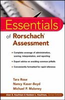 Essentials of Rorschach Assessment (Essentials of Psychological Assessment) 0471331465 Book Cover