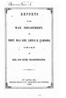 Reports to the War Department 1018336222 Book Cover