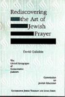 Rediscovering the Art of Jewish Prayer 0838131212 Book Cover