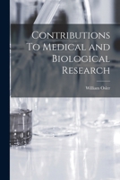 Contributions To Medical and Biological Research 1017669708 Book Cover