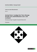 Animal Farm / Landgut der Tiere (George Orwell). Ein unterhaltsames Lese- und Lernbuch: Herr und Knecht - Teilband B. Zweisprachige Ausgabe englisch/deutsch 3346561208 Book Cover