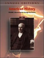 Annual Editions: American History, Volume 2, 19/e (Annual Editions American History) 0073516015 Book Cover