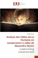 Analyse des fables de La Fontaine en comparaison à celles de Alexandru Donici 6202539976 Book Cover