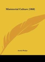 Ministerial Culture 1378425812 Book Cover