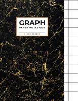 Graph Paper Notebook: 1 inch square (1 Quad Ruled) - Math/Science Notebook For School - Composition Notebook 1075355834 Book Cover