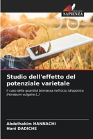 Studio dell'effetto del potenziale varietale (Italian Edition) 6207534697 Book Cover