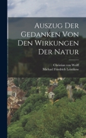 Auszug Der Gedanken Von Den Wirkungen Der Natur 1016238312 Book Cover