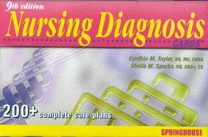 Sparks and Taylor's Nursing Diagnosis Cards (Nursing Diagnosis) 1582558949 Book Cover