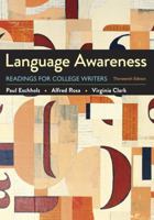 Language Awareness: Readings for College Writers 0312137478 Book Cover