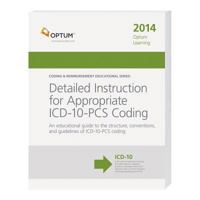 Detailed Instruction for Appropriate ICD-10-PCs Coding 1601517548 Book Cover
