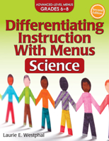 Differentiating Instruction with Menus: Science (Grades 6-8) 1618216368 Book Cover
