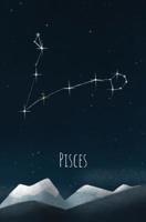 Pisces Notebook: Zodiac Constellation Notebook (Composition Book Journal, 110 Pages Dot Grid, 5.25 x 8) 1075284058 Book Cover