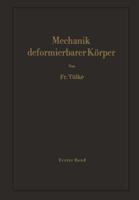 Mechanik Deformierbarer Korper: Erster Band: Der Punktformige Korper 3642874517 Book Cover