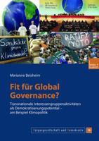 Fit Fur Global Governance? 3810040312 Book Cover