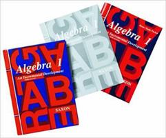 Saxon Algebra 1 Kit with Solution Manual 3rd Edition B001RU3W4S Book Cover