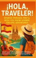 ¡Hola, Traveler! Spanish Phrases You’ll Wish You Knew Sooner: Speak with Locals, Avoid Tourist Traps, and Explore Spanish-Speaking Countries Like a ... Secrets, Order Like a Local with Confidence B0FH2NSXXL Book Cover