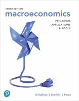 MyLab Economics with Pearson eText -- Access Card -- for Macroeconomics: Principles, Applications and Tools 0135197244 Book Cover