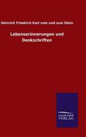 Lebenserinnerungen Und Denkschriften 3861958104 Book Cover