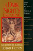 A Dark Night's Dreaming: Contemporary American Horror Fiction (Understanding Contemporary American Literature) 1570030707 Book Cover