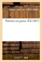 Po�mes En Prose 2329031858 Book Cover
