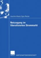 Netzzugang im liberalisierten Strommarkt. 3824406594 Book Cover