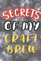 Secrets of My Craft Brew: 90 Pages of Home Brew Cookbook Recipe Space! 1084182254 Book Cover