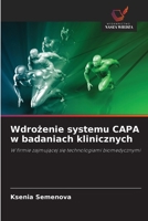 Wdrozenie systemu CAPA w badaniach klinicznych (Polish Edition) 6209803563 Book Cover