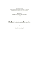 Die Prostagmata Der Ptolemäer 3506760696 Book Cover