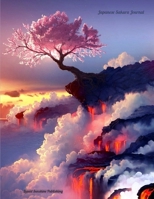 Japanese Sakura Journal: Cherry Blossom Tree Dotted Graph Paper Journal Notebook 1794453679 Book Cover