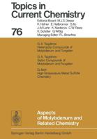 Aspects of Molybdenum and Related Chemistry 3662160005 Book Cover