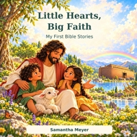 Little Hearts, Big Faith: My First Bible Stories B0HMLXC57C Book Cover